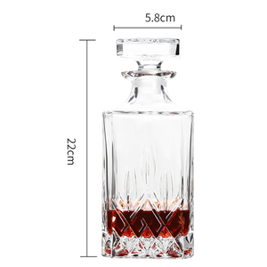 VUÔNG <span class=keywords><strong>Whisky</strong></span> Glass Decanter Chai - Product Image 3