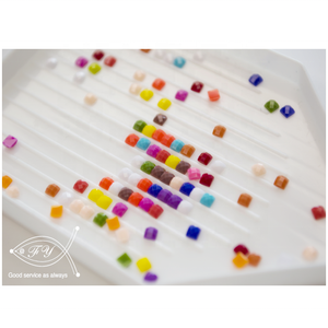 L-116 Usine OEM ODM <span class=keywords><strong>DMC</strong></span> 447 couleurs Perles de peinture <span class=keywords><strong>diamant</strong></span> carrées en résine 2,5 mm pour mosaïque - Product Image 1