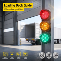 Module de feux de signalisation LED 100 mm, rouge, jaune, vert, pour parking, usine, quai de chargement, prix de gros