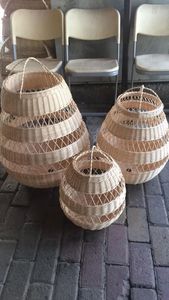 ที่ขายดีที่สุดที่เรียบง่ายแสงไม้ไผ่โมเดิร์นโคมไฟหวายทําด้วยมือRetro Designสร้างสรรค์ที่เรียบง่าย 2024 - Product Image 6