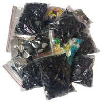 Attaches rapides en plastique pour tableau de bord de voiture, console centrale en U, autoradio, lecteur CD/DVD, panneau de navigation, clips, rivets, boucles à pression auto