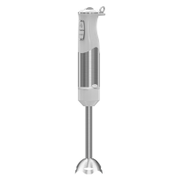 Mixeur Plongeant Électrique Haut de Gamme 500/1000W Silencieux avec Moteur en Cuivre Pur, Molette de Vitesse et Double Interrupteur pour la Cuisine Quotidienne