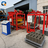 Machine mobile de levage automatique QS4-25 pour la fabrication de blocs, équipement de moulage de briques pour la construction de chantiers agricoles