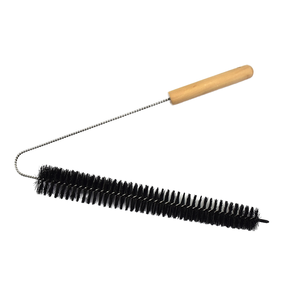 Manche en bois laveuse sécheuse cheveux saleté nettoyage <span class=keywords><strong>conduit</strong></span> Machines à laver aspirateurs brosse pour nettoyer tuyau de <span class=keywords><strong>cheminée</strong></span> brosse de nettoyage - Product Image 1