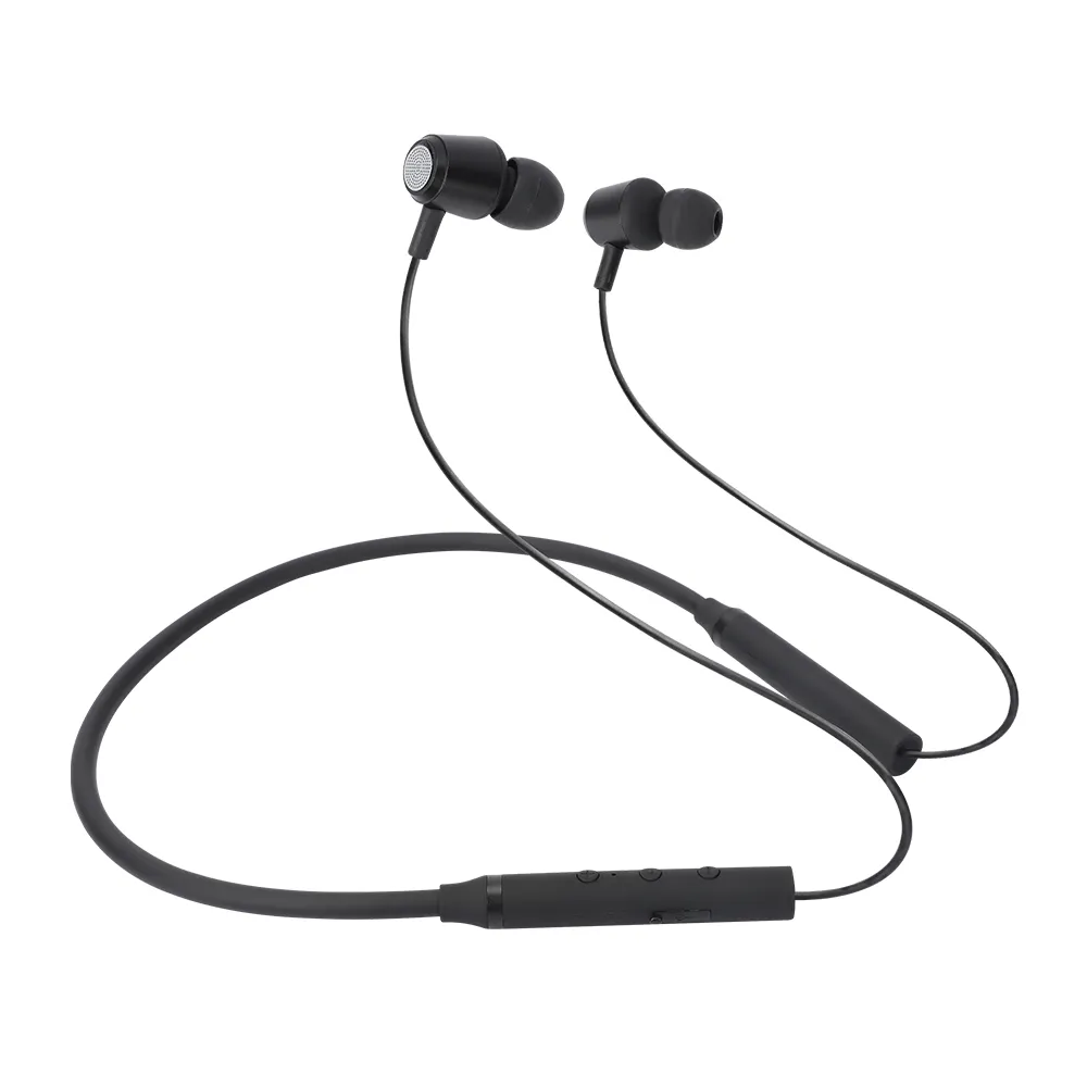 OEM bt neckband headphones sport earphone wireless microphone headset mini wireless sport headphones earphones for samsung