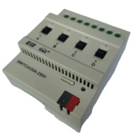 Système d'automatisation domestique et de bâtiment à 4 volets KNX/EIB avec interrupteurs intelligents à distance pour usage domestique