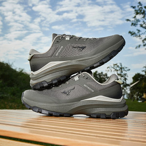 Scarpe Sportive Casual da Uomo Seven Wolves, Nere, con Lacci, Traspiranti in Mesh, Leggere, Suola Morbida, Versatili per Escursionismo - Product Image 4