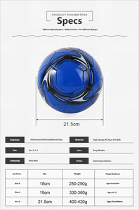 Balones de Fútbol Oficiales Personalizados, Tamaños <span class=keywords><strong>2</strong></span>, 3, 4, 5 para Entrenamiento Juvenil y Partidos, Balón de Fútbol Reforzado - Product Image 3
