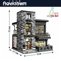 Moule King 16042 le Bar modèle jouets blocs de Construction ensemble de jouets pour enfants cadeau de noël