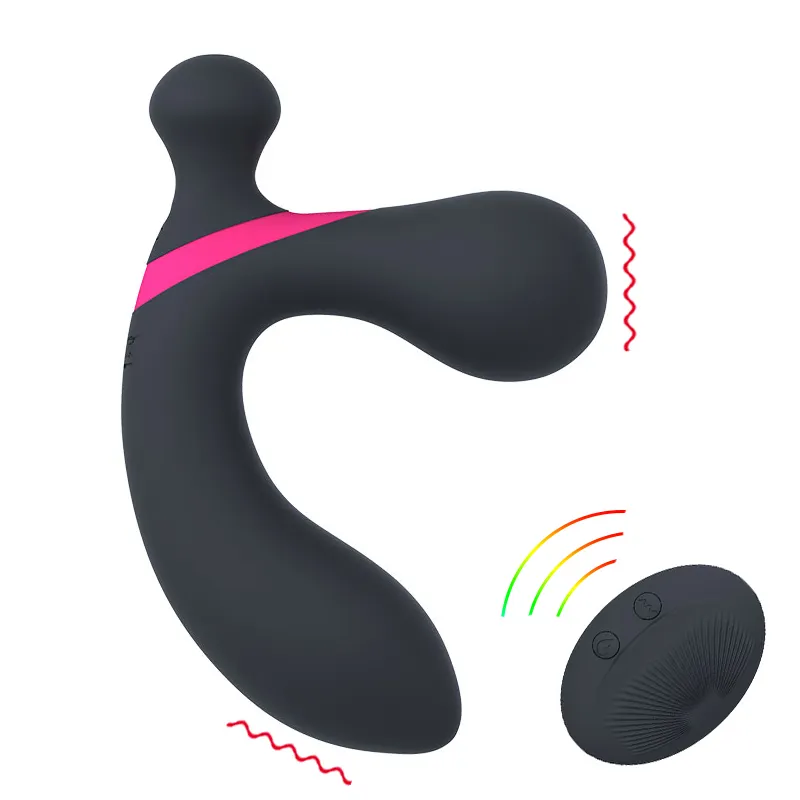 Jouet Anal pour Homme avec 10 Motifs de Stimulation Vibration Point G Vibrateur Anal Jouet Sexuel Masseur de Prostate Vibrant avec Télécommande pour Hommes