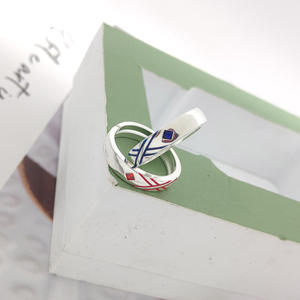 2色高品质动漫可爱在FRANXX金属戒指角色扮演 - Product Image 2