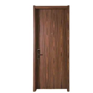 Prezzo a buon mercato porta in legno Design Sunmica Alibaba fornitore Pvc legno compensato porte interne per Hotel con disegni foto