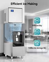 Machine à glaçons et distributeur pour café, meilleur prix, machine à glaçons commerciale à vendre