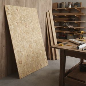 <span class=keywords><strong>Panneau</strong></span> <span class=keywords><strong>OSB</strong></span> durable pour la construction extérieure, <span class=keywords><strong>panneau</strong></span> structurel résistant à l'humidité pour la toiture, le bardage mural et le revêtement de sol - Product Image 1