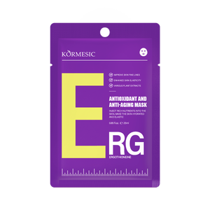 แผ่นมาส์กหน้าสารสกัดจากธรรมชาติออร์แกนิคจากมังคุด ยี่ห้อ KORMESIC รับผลิตแบบ OEM/ODM ช่วยลดสิว ปรับผิวกระจ่างใส - Product Image 2