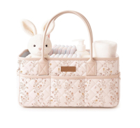 Panier de rangement pliable en feutre réutilisable pour couches de bébé, idéal pour l'organisation de la chambre d'enfant et de la voiture, pour vêtements et lingettes pour bébé