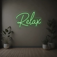 Enseigne néon acrylique imprimée UV personnalisée pour salle de jeux, chambre à coucher – Magnifique enseigne néon murale avec inscription, cadeau pour adolescent