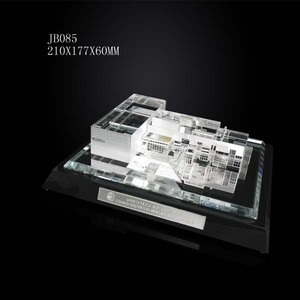 3d modelo de edificio escala modelo famoso edificios/Mezquita de cristal kabba modelo de edificio recuerdo regalo - Product Image 2