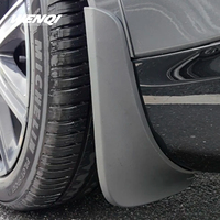Kit de protection anti-éclaboussures en fibre de carbone facile à installer, universel pour camion et SUV, pour les passages de roues avant et arrière, avec matériel inclus
