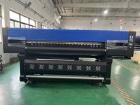 Impresora Eco Solvente de Gran Formato de 1.6m, 1.8m, 3.2m con 2-4 Cabezales de Impresión Xp600 I3200, Plotter de Impresión por Sublimación
