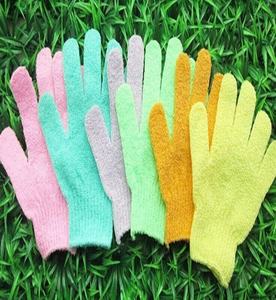 Guantes exfoliantes para el cuerpo, par de guantes exfoliantes para lavado de cuerpo, Spa, baño, ducha, masaje - Product Image 4