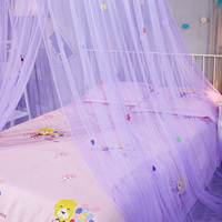 Kelambu Gantung Plafon Bulat Model Kamar Tidur Putri, Tirai Tempat Tidur Anak Dekoratif Lucu, Kelambu Anti Nyamuk Untuk Kamar Tidur