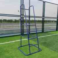 Chaise d'arbitre de volley-ball en acier, hauteur totale 2,35 m, hauteur de la plateforme 1,35 m pour compétition de volley-ball