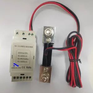 Einphasiger Wechselstrom-Wattmeter Stromstrom-Kwh-Zähler RS485 Voltmeter Ammeter elektrischer Din-Schienenenergiezähler