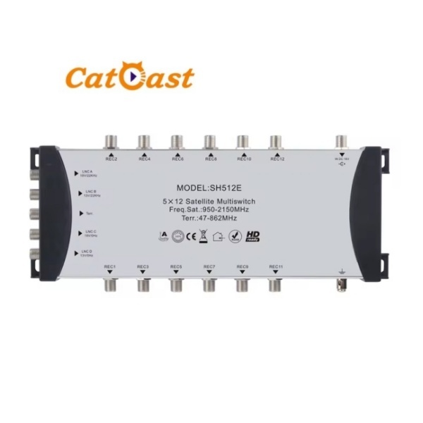 5x12 Multiswitch Sat 47 862 Sat Multiswitch 5x12 out Satellite Multiswitch