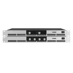 Amplificateur de puissance professionnel 1U classe D 2500W haute performance numérique 2 canaux pour la scène, l'audio, la vidéo et l'éclairage - Product Image 3