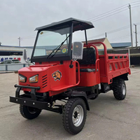 Qualité supérieure Diesel 2WD Multifonctionnel Ferme UTV ATV Quad Hors Route avec Remorque pour Ferme Agriculture Travail 25HP Moteur