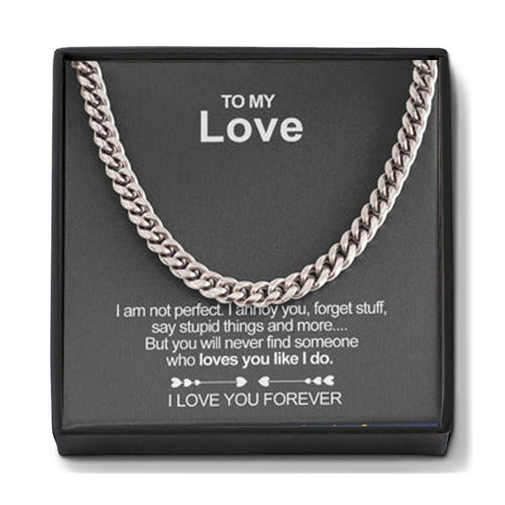 Necklace (Silver) + Card Light Box