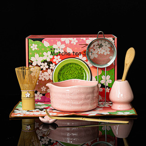 Ciotola Matcha in ceramica giapponese di alta qualità per <span class=keywords><strong>Set</strong></span> <span class=keywords><strong>da</strong></span> tè in stile Japandi con scatola di colori <span class=keywords><strong>set</strong></span> kit Matcha - Product Image 1