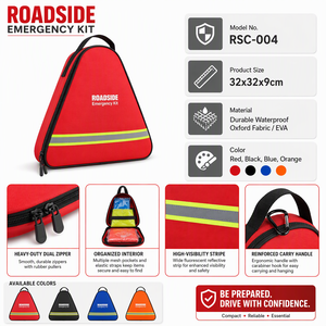 Kit d'urgence routier imperméable, kit <span class=keywords><strong>de</strong></span> sécurité automobile, kit <span class=keywords><strong>de</strong></span> dépannage pour véhicule, réfléchissant, pour coffre <span class=keywords><strong>de</strong></span> <span class=keywords><strong>voiture</strong></span>, hiver, <span class=keywords><strong>nuit</strong></span> - Product Image 2