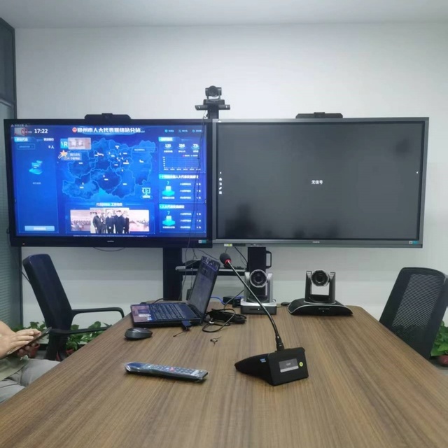 98inch Conference All-in-One Touch Screen Smart Device 4K Wireless Projection Commercial Mobile Display Aluminum Frame 5-Year