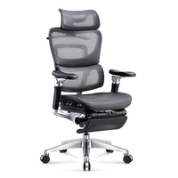 Shunmas chaise de bureau moderne de haute qualité conception ergonomique en maille renouvelable directeur du personnel contemporain chaise de direction réglable