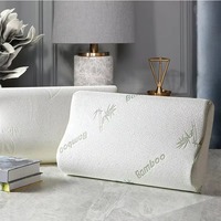 Produits de dropshipping 2026 Oreiller en fibre de bambou confortable à récupération lente Soins de santé Oreiller en mousse à mémoire de forme Agent de dropshipping