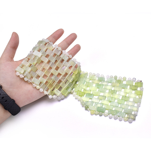 Nuovi <span class=keywords><strong>prodotti</strong></span> per dormire Xiuyan verde Private Label cristallo giada maschere per gli occhi - Product Image 5