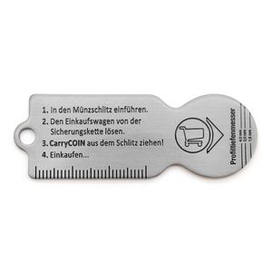 Metal Canadian Custom Anime Pet Salon Cat Printed Souvenir <b>Personalized</b> Shopping Cart Token <b>Keychain</b> - Product Image 2