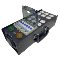 Boîte de distribution d'alimentation portable FCONNR SS2-50 50A avec entrée 50A et 6 sorties NEMA-20 US Edisons