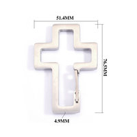 Nouvelle Arrivée - Mousqueton Plat à Forme Irrégulière Personnalisé avec Fermoir à Ressort pour Décoration de Sac et Breloque de Porte-clés