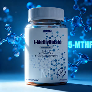 Gummies de L-Méthylfolate OEM ODM avec Méthyl B12, Supplément de Folate 5-MTHF pour l'Humeur, la Santé Cérébrale, la Cognition et l'Immunité - Product Image 3
