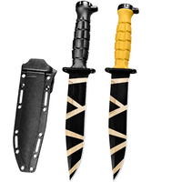 Couteau de survie MK2.1 8Cr13MoV à lame pleine, manche FRN, couteau fixe tactique pour la chasse et le camping avec étui Kydex personnalisé