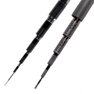 คันเบ็ดตกปลาแบบยืดหดได้ Bomaster Limited Glte รุ่น 23 สีรุ้ง พร้อมไกด์ SIC สำหรับตกปลาในแม่น้ำ ทะเลสาบ บ่อเก็บน้ำ และสระน้ำในไต้หวัน - Product Image 1