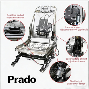 Controles Electrónicos de Posición del Asiento, Ajuste de Altura, Movimiento hacia Adelante y hacia Atrás, Reclinación - Product Image 5