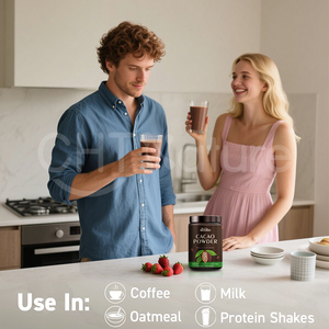 Chtfacoem פחיות 100% מזון טהור חומרי גלם קקאו תמצית פלבנול אבקת קקאו - Product Image 5