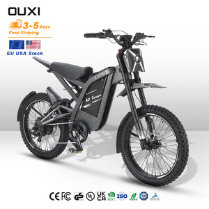 美国境内免运费 OUXI 电动山地自行车 胖胎电动自行车 全避震高性能越野电动山地车 GT2000 - Product Image 1
