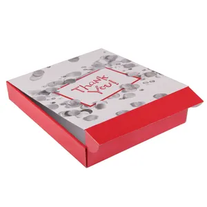 صندوق بريد مضلع بطباعة مخصصة صناديق شحن ورقية لتعبئة مستحضرات التجميل حزمة ورقية مع شعار