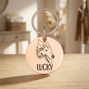 Etiquetas de Identificación Personalizadas para Perros y Gatos con el Mejor Diseño, Accesorios de Identificación para Mascotas con Nombres Grabados Personalizados - Product Image 5