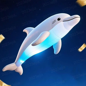 Palloncini Gonfiabili a Tema Marino: Polpo Volante, Cavalluccio Marino, Pesce Tropicale, Prodotti in Pellicola di Alluminio Riempiti di Elio con Telecomando - Product Image 3